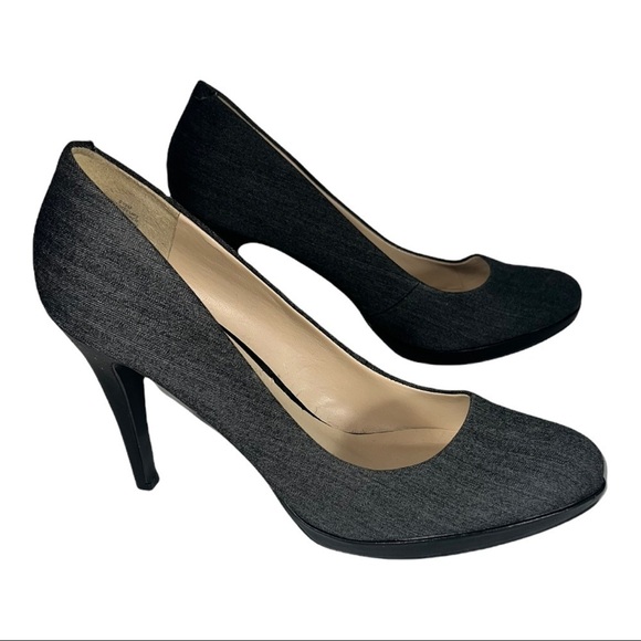 Nine West Wise Up 2 Gray Heels - Picture 2 of 12